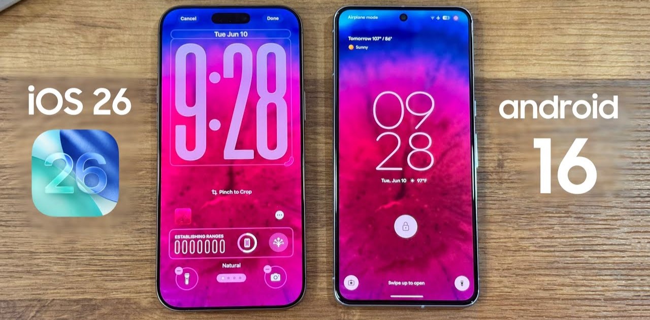 iOS 26 Và Android 16: Cuộc Cạnh Tranh Giữa Hai Hệ Điều Hành Hàng Đầu