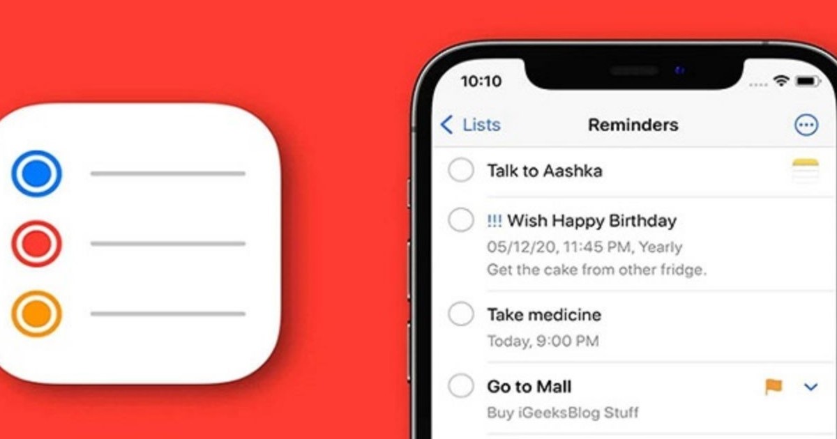Mẹo Cài Đặt Nhắc Nhở Trên iPhone Hiệu Quả Nhất